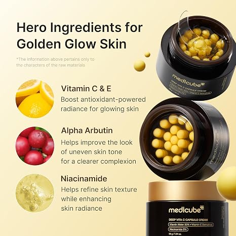 Medicube Capsule Cream - Vitamin C Gel Cream
