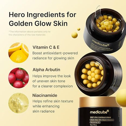 Medicube Capsule Cream - Vitamin C Gel Cream